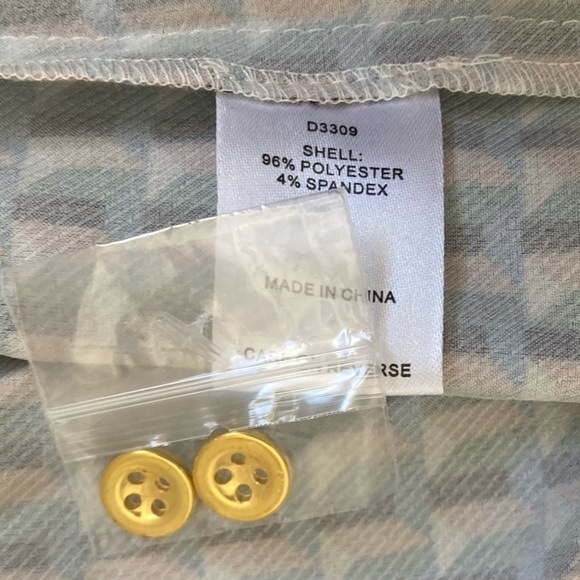 Alexia Admor Shirt Dress NWT Geometric Alexia Admor Shirt Dress Patterned Print - Picture 7 of 15